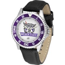 Weber State University Men's Leather Sports Watch