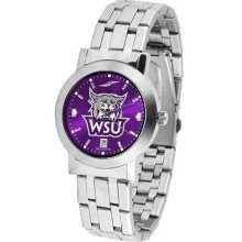 Weber State Wildcats Men's Modern Stainless Steel Watch