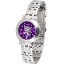 Weber State Wildcats Women's Modern Stainless Steel Watch