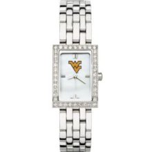 WEST VIRGINIA UNIV LADIES ALLURE WATCH STAINLESS BRACELET