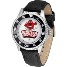 Western Kentucky Hilltoppers WKU NCAA Mens Leather Wrist Watch ...