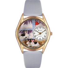 Whimsical Watches Kid s Bunny Rabbit Quartz Leather Strap Watch