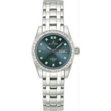 Womenandamp;apos;s Stainless Steel Automatic Green Dial - Watch