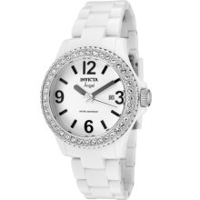 Women's Angel White Crystal White Plastic