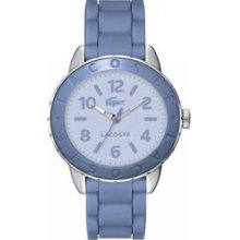 Women's Blue Lacoste Rio Rubber Band Watch 2000687 ...