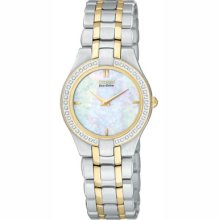 Women's Citizen Stiletto Two-tone Stainless Steel Watch