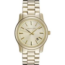 Women's Gold Michael Kors Jet Set Watch MK5160 ...