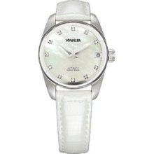 Women's J4.056.M Monte Carlo Automatic White Mother-of-Pearl