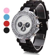 Women's Plastic Analog Quartz Wrist Watch (Assorted Colors)