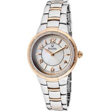 Women's Rosedale Diamond White Dial Two Tone Stainless Steel ...