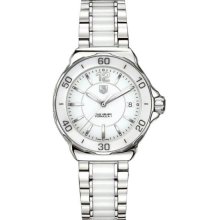 Women's Stainless Steel Formula 1 White Dial Ceramic