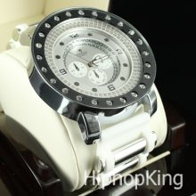 Wonderful Valentine Gift Hip Hop Mens Custom Watch Jay Z Style Beautiful Look