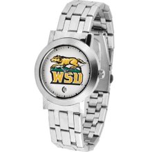 Wright State Raiders Mens Stainless Dynasty Watch