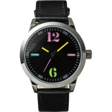 Xhilaration Black Color Block Dial Watch