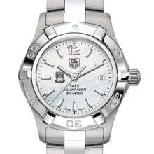 Yale TAG Heuer Watch - Women's Steel Aquaracer w/ Mother of Pearl