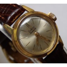 Zodiac Ladies Swiss Made Gold Automatic Watch