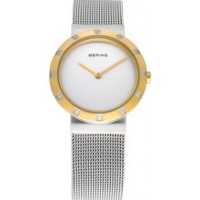 10629-010 Bering Time Ladies Silver Mesh Watch