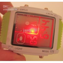 10pcs Original Edition Dual Display Digital Mix Colour Unisex Watch