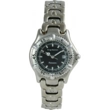 19152KL Krug Baumen Ladies Oceanmaster Black Dial Watch