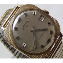 1950' Lord Elgin Men's 25Jewels Automatic 10K Gold Calendar Watch