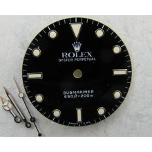 80's Rolex Submarine Dial Ref:5513 5513r With Hands Set (very Good Condition)