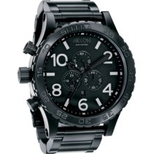 A083-1001 Nixon Mens The 51-30 Chrono All Black Watch