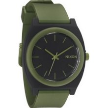 A119-2042 Nixon The Time Teller P Matte Black Surplus Watch