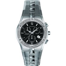 Accutron Men's Lucerne Diamond Chronograph Watch 26E10