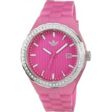 Adidas Adh2103 Unisex Pink Cambridge Analogue Watch