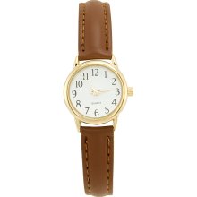 ADVANCE WATCH COMPANY LTD. Ladies Watch with Round White EZ Dial and