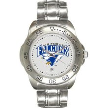 Air Force Academy Falcons Men's Stainless Steel Logo Watch