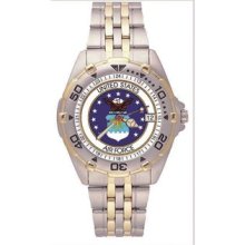 Air Force Military Watches - Licensed American Military Two Tone