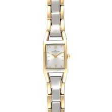 AK Anne Klein Women's Two-Tone Bracelet watch #6419SVTT