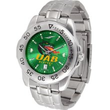 Alabama Birmingham Blazers Sport Steel Band AnoChrome-Men's Watch