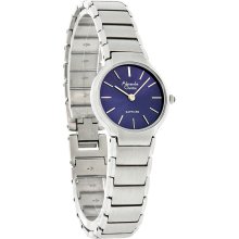 Alexandre Christie Sapphire Ladies Blue Dial Swiss Quartz Dress Watch A8041lss01