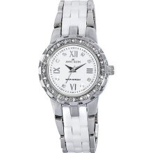 Anne Klein Women's Silver Stainless Steel Watch