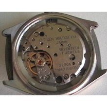 Antique Wristwatch Movement Citizen 8260a For Repair