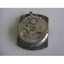 Antique Wristwatch Movement For Repair Citizen 6501