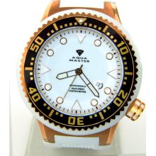 Aqua Master Chronometer White Dial Mens Watch W313 2