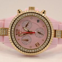 Aqua Master Ladies Ceramic Diamond Watch 3.00ctw W1154