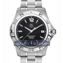 Aquaracer Automatic (SS / Black / SS Bracelet)