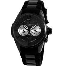 Aquaswiss Men's Trax 5 Hand Watch: Black / Silver