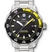 Aquatimer Automatic (SS / Black / SS Bracelet)