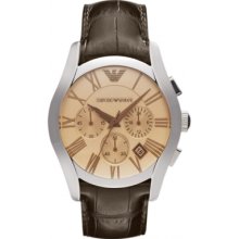 AR1634 Emporio Armani Classic Valente Amber Chronograph Watch