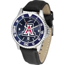 Arizona Wildcats UA NCAA Mens Leather Anochrome Watch ...