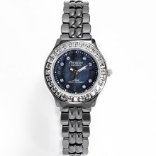 Armitron Black Ceramic Crystal And Mother-Of-Pearl Watch - Made With