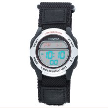 Armitron - Men's Chronograph Digital Sport Watch - Black/silver