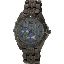 Armitron Men's Multi-Dial IP Plated Gunmetal Gray Watch, Stainless-