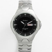 Armitron Stainless Steel Watch - 20/4865Bksv - Men