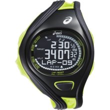 Asics Unisex Challenge CQAR0406 Green Polyurethane Quartz Watch with Digital Dial